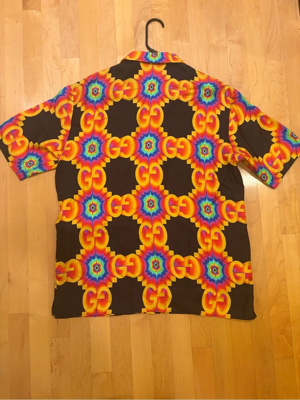 Gucci GG Psychedelic Silk Shirt